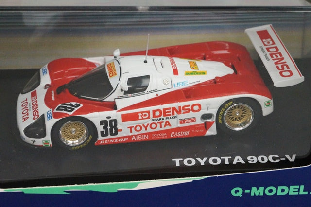 QMC-037 Q-MODEL 1:43 Toyota 90C-V #38 LM 1990 DENSO