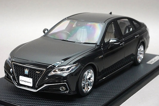 1:18 ignition model IG1682 Toyota Crown (220) 3.5L RS Advance Precious Black Pearl