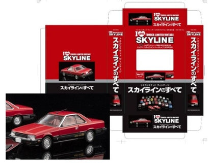 TOMYTEC I Love TOMICA LIMITED VINTAGE SKYLINE Hardtop 2000 RS ver.02 Red/Black