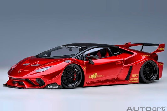 79126 AUTOart 1:18 Liberty Walk LB-Silhouette Works Lamborghini Huracan GT Hyper Red