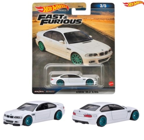 HNW52 Hot Wheels BMW Fast and Furious - BMW M3 E46 1carton/10pcs