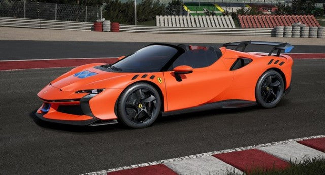 [ Pre-order ] LS552F LookSmart 1:43 Scale Ferrari SF90 XX Spider Rosso Le Mans Matte