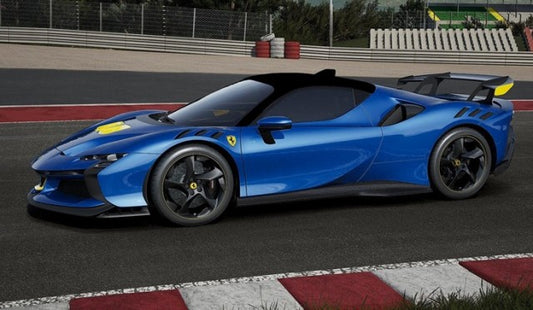[ Pre-order ] FE041D MR 1:18 Ferrari SF90 XX Stradale Azzurro Dino
