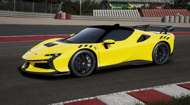 [ Pre-order ] FE041E MR 1:18 Ferrari SF90 XX Stradale Giallo Tristrato