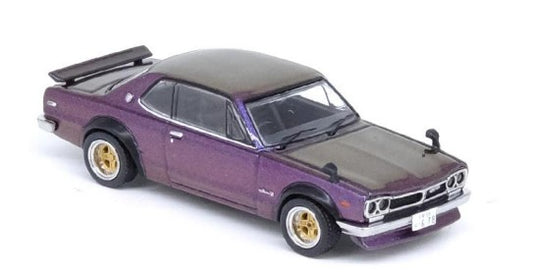 [ Back-order ]  INNO Models IN64-KPGC10-MPII 1:64 Skyline 2000 GT-R (KPGC10) Midnight Purple II model car