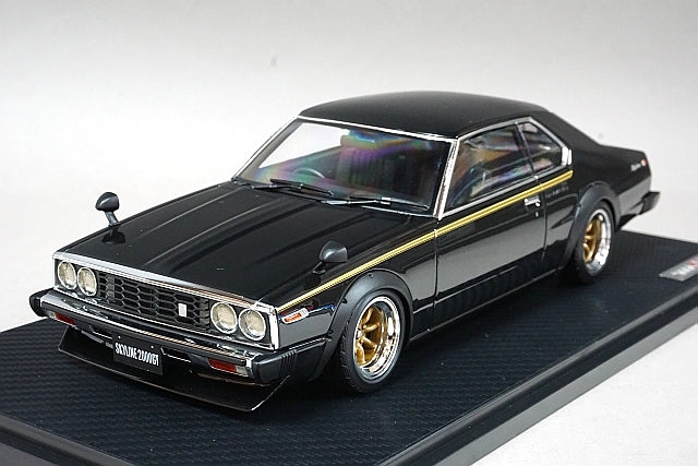 1:18 ignition model IG2164 Nissan Skyline 2000 GT-ES (C210) Black