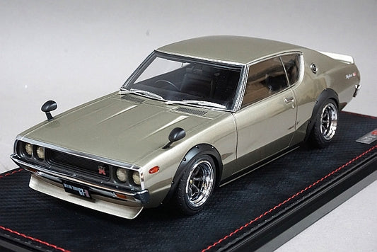 1:18 ignition model IG1847 Nissan Skyline 2000 GT-R (KPGC110) Silver w/Engine