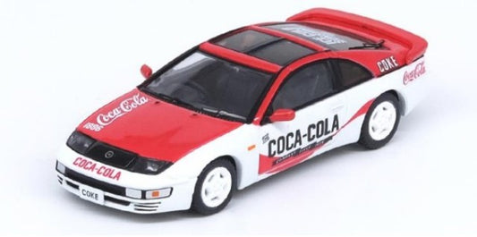 [ Back-order ]  INNO Models COKE059-B 1:64 Nissan Fairlady Z (S32) "Coca-Cola model car