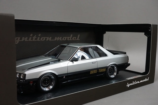 1:18 ignition model IG0985 Nissan Skyline 2000 RS-Turbo (R30) Silver