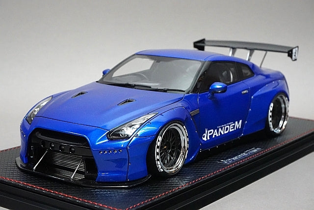 1:18 ignition model IG1001 PANDEM R35 GT-R Blue Metallic