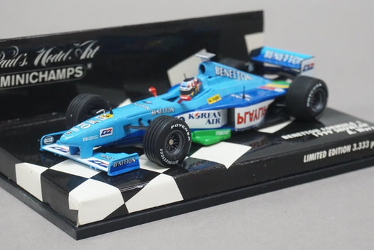 1:43 MINICHAMPS 430990080 Benetton Formula 1 1999 Showcar A.Wurz #10
