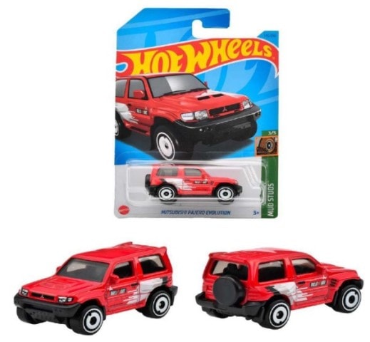 HNK25 Hot Wheels Basic Car Mitsubishi Pajero Evolution 12 pcs / 1 BOX