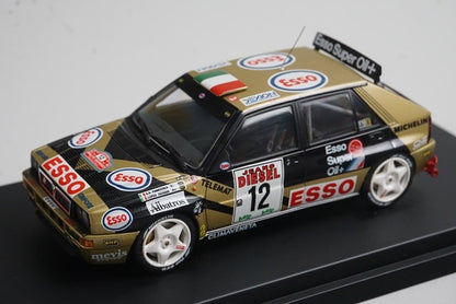 1:43 HPI 8062 Lancia Delta HF Integrale ESSO 1993 San Remo #12 Black x Gold