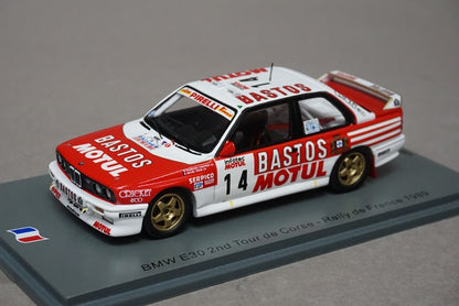 1:43 SPARK SF150 BMW E30 Tour de Corse Rally de France 1989 #14