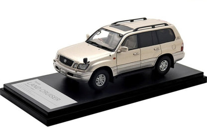 HS439BG Hi-Story 1:43 Toyota LAND CRUISER CYGNUS (2001) Beige Metallic