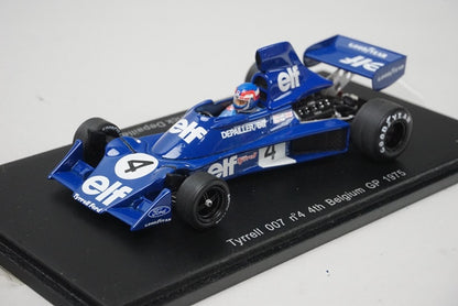 1:43 SPARK S1646 Tyrrell 007 Belgian GP 4th P.Dupayer 1975 #4