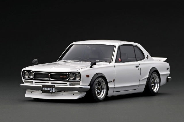 IG3235 ignition model 1:18 Nissan Skyline 2000 GT-R (KPGC10) White