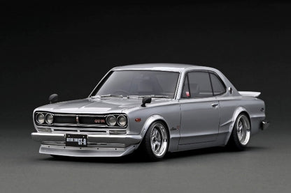 IG3236 ignition model 1:18 Nissan Skyline 2000 GT-R (KPGC10) Silver