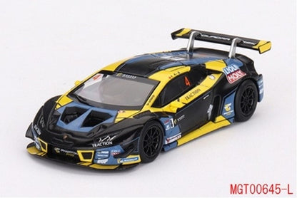 MGT00645-L TSM MINI-GT 1:64 Lamborghini Huracan GT3 EVO Macau GP Macau GT Cup 2022 3rd place car #4 Left-hand drive