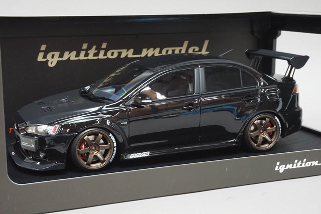 1:18 Ignition Model IG2299 Mitsubishi Lancer Evolution X CZ4A Black