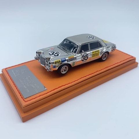 Car Demon King (CDK) 1:64 Mercedes Benz 300 SEL 6.8 AMG Chrome Silver #35