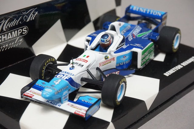 1:43 MINICHAMPS 430960004 Benetton Renault B196 G.Berger #4