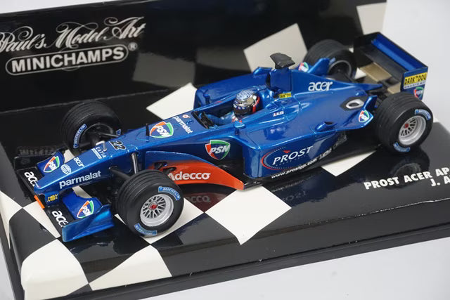 1:43 MINICHAMPS 400010022 Prost Acer AP04 #22 J. Alesi