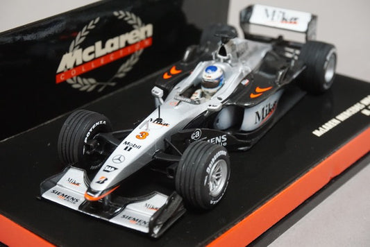 1:43 MINICHAMPS 530014303 McLaren Mercedes MP4-16 M.Hakkinen #3