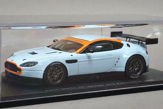 1:43 SPARK S1217 Aston Martin V8 Vantage GT2 Presentation 2008