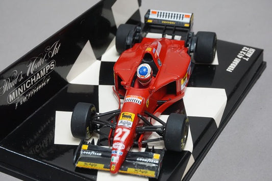 1:43 MINICHAMPS 430950027 Ferrari 412 T2 1995 J.Alesi #27