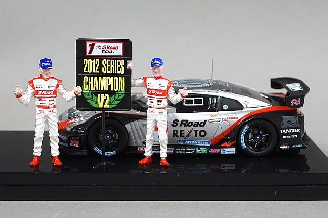 1:43 EBBRO 44898 S Road REITO MOLA GT-R Super GT500 Champion 2012 #1