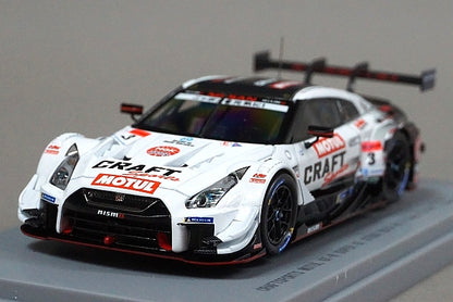 1:43 EBBRO 45712 CRAFTSPORTS MOTUL GTR Super GT500 2019 SUGO Winner #3