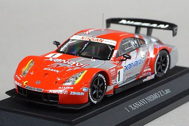 1:43 EBBRO 43668 XANAVI NISMO Z Late Silver/Red #1