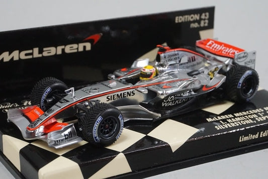 1:43 MINICHAMPS 530064384 McLaren Mercedes MP4-21 2006 L.Hamilton model car