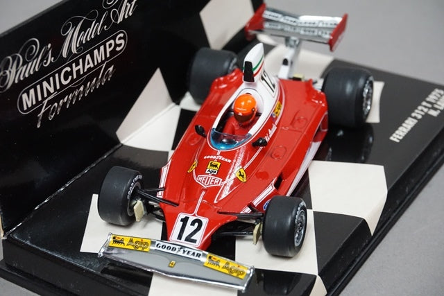 1:43 MINICHAMPS 430750012 Ferrari 312T 1975 N.Lauda #12