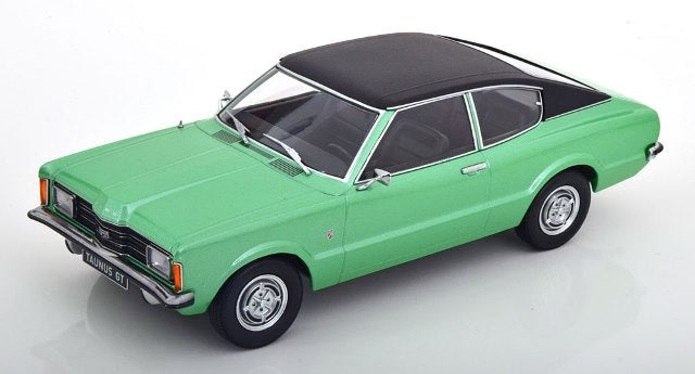 KKDC181004 KK scale 1:18 Ford Taunus GT Coupe 1971 Green Metallic/Black