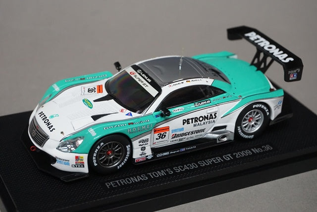 1:43 EBBRO 44181 PETRONAS TOM'S SC430 Super GT500 2009 #36