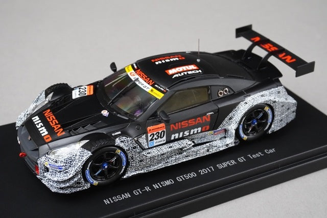 1:43 EBBRO 45501 Nissan GT-R NISMO GT500 2017 Super GT Test Car #230 model car