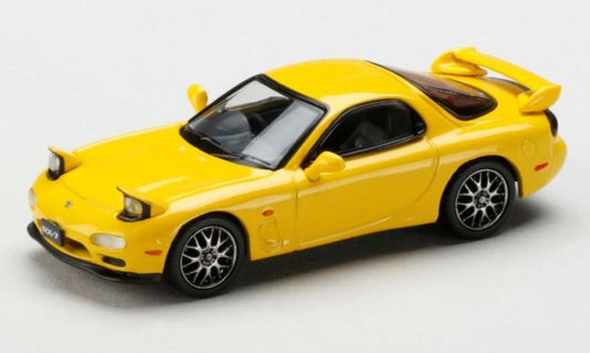 HJ644007CY Hobby JAPAN 1:64 infinite RX-7 (FD3S) TYPE RS Custom Version Sunburst Yellow