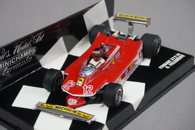 1:43 MINICHAMPS 430797312 Ferrari 312 T4 1979 G.Villeneuve #12 model car