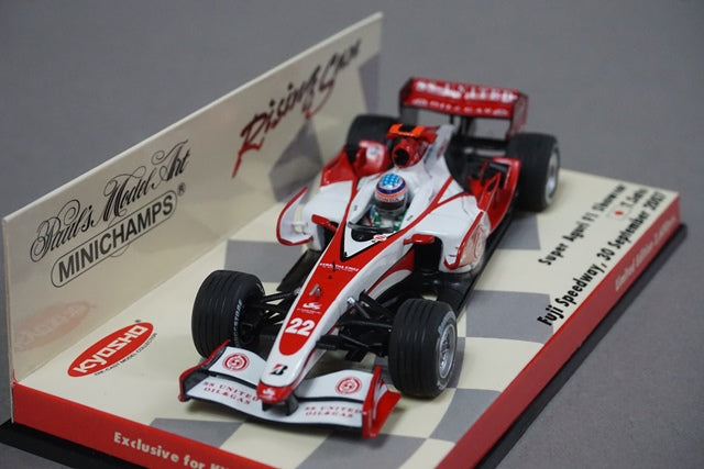 1:43 MINICHAMPS 403070092 Super Aguri Honda F1 Show Car Fuji Speedway 2007 Takuma Sato #22