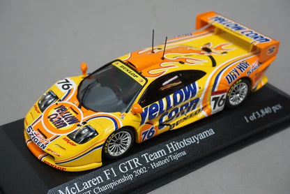 1:43 MINICHAMPS 530224376 McLaren F1 GTR Team Hitotsuyama JGTC 2002 #76