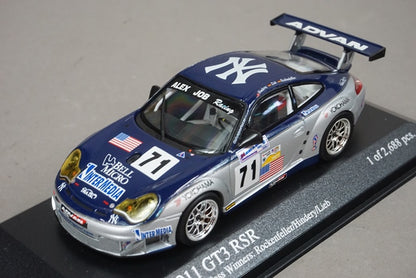 1:43 MINICHAMPS 400056471 Porsche 911 GT3 RSR 2005 #71 model car