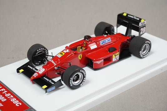 1:43 TAMEO Kits TBM021 Ferrari F1-87/88C Italy GP 1988 #28 Completed