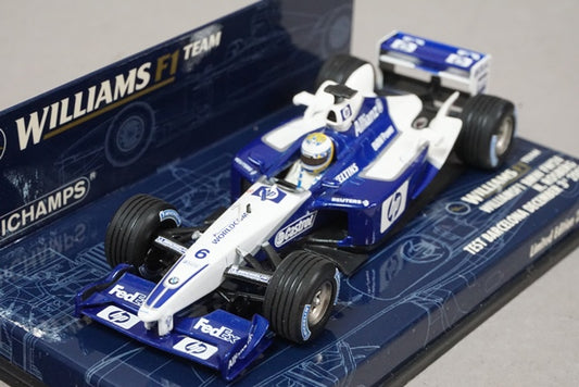 1:43 MINICHAMPS 400020099 Williams F1 BMW FW24 Test Barcelona 2002 N.Rosberg #6