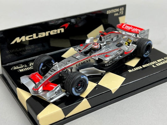 1:43 MINICHAMPS 530064303 McLaren Mercedes MP4-21 2006 K.Raikkonen #3 model car