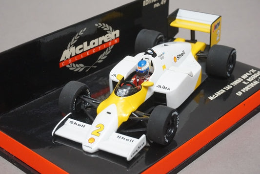 1:43 MINICHAMPS 530864392 McLaren TAG Turbo MP4/2C K.Rosberg Portuguese GP 1986 #2