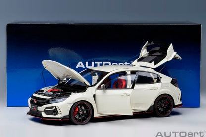 73220 AUTOart 1:18 Honda Civic Type R (FK8) 2021 championship white