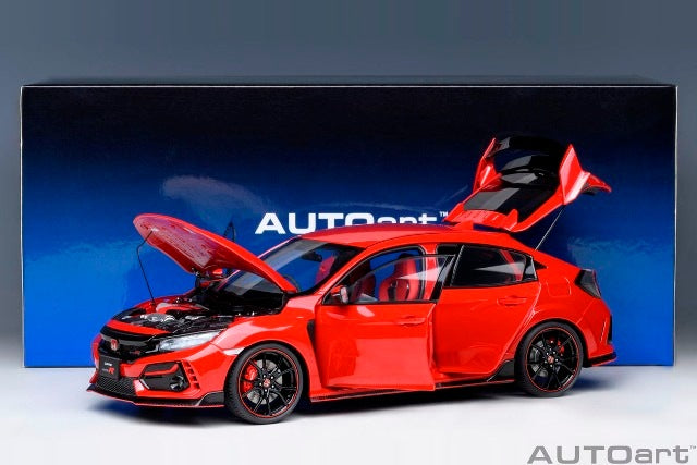 73223 AUTOart 1:18 Honda Civic Type R (FK8) 2021 Frame Red