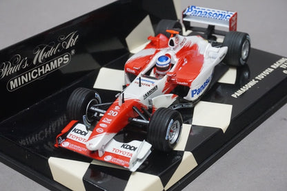 1:43 MINICHAMPS 400030020 Panasonic Toyota Racing TF103 O. Panis #20